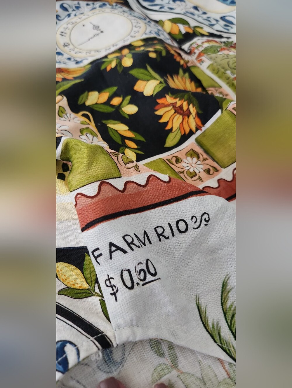 Farm Rio Crop Shirth - Picture 8 of 10